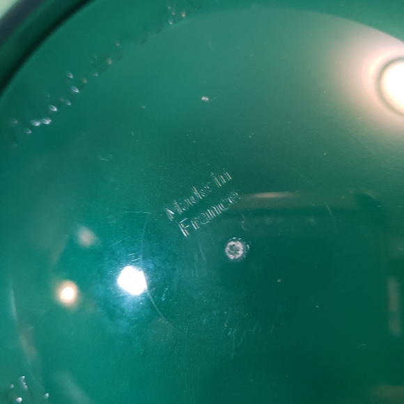 Tupperware Green Sheerly Elegant Acrylic 6-1/3cup Serving Bowl 4817A & Lid - Picture 10 of 12